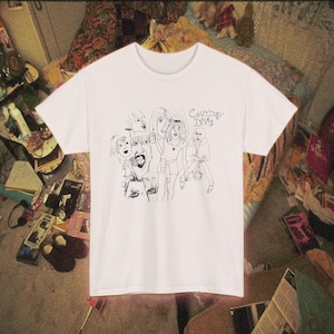 Courtney Love Fan-Kunst-Skizzet-T-Shirt