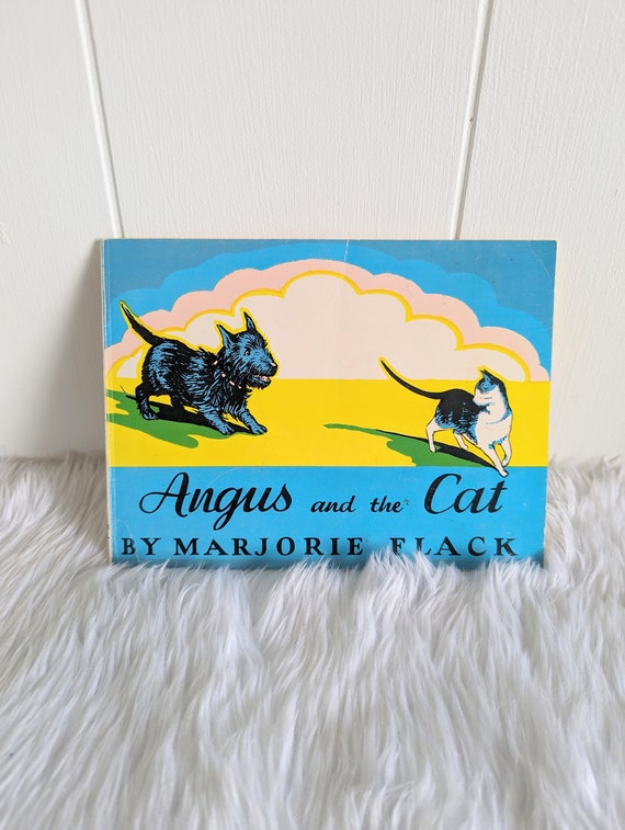 1931 Softcover Childrens Book Angus and the Cat by Marjorie Flack