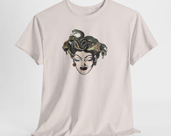 camiseta de cómic de Medusa