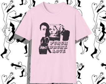 punch drunk love photocopy style fan art unisex softstyle tshirt
