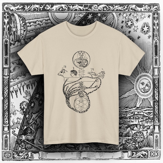 The Fall by Austin Osman Spare Early 1900s Occult Symbolism Tshirt