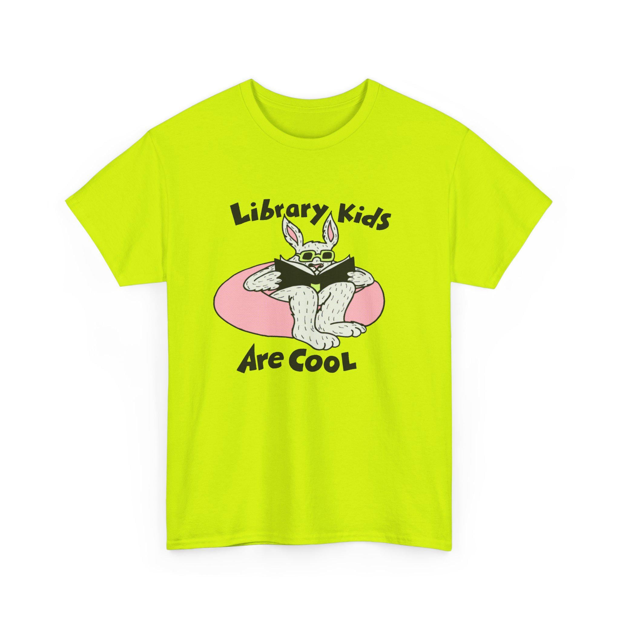 Library Kids Rabbit Graphic T-shirt: 90s Vintage Style - Etsy