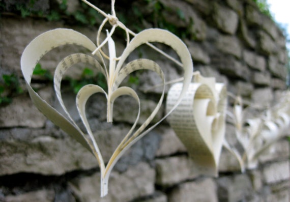 Book Themed Garland Baby Shower Decor Wedding Literary Themed Garland