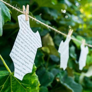 Peter Pan Party Decor Onesie Garland Baby Shower Book Themed Party Peter Pan Nursery