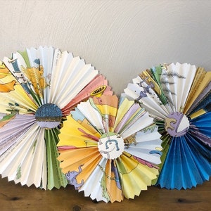 Oh the Places Paper Fans-Oh the Places Rosettes-Oh the Places Pinwheels-Oh the Places You'll Go Baby Shower