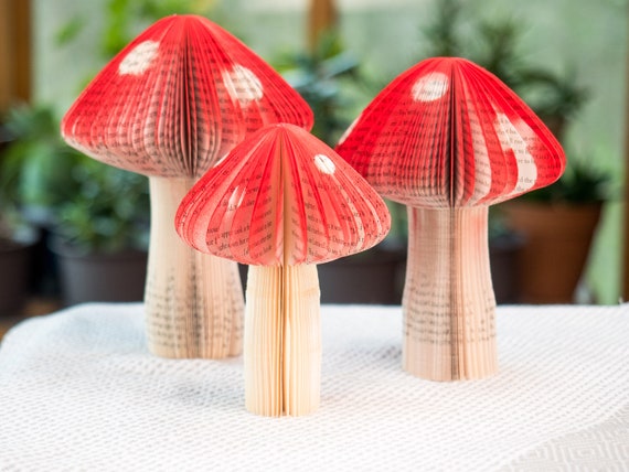 Décor de champignons-Jardin de fées-Cottage Core-Pépinière boisée