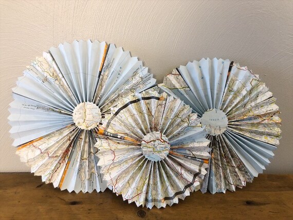small paper fans