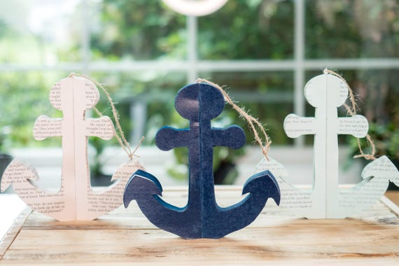Anchor Decor-Nautical Theme Maritime and Coastal Beach Sailing Theme Party Decor Boat Theme