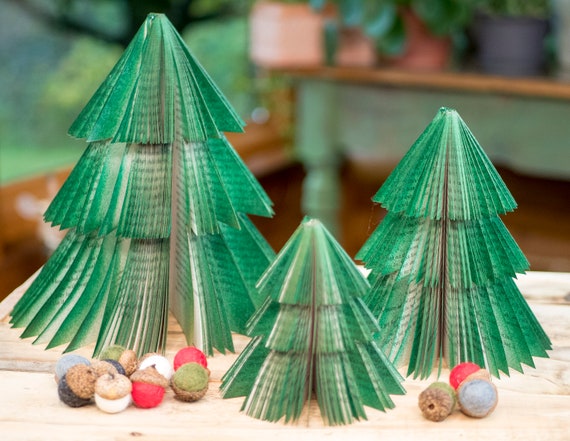 Christmas Tree Decor Book Themed Holiday Decor Book Gift for Book Club Teacher Gift