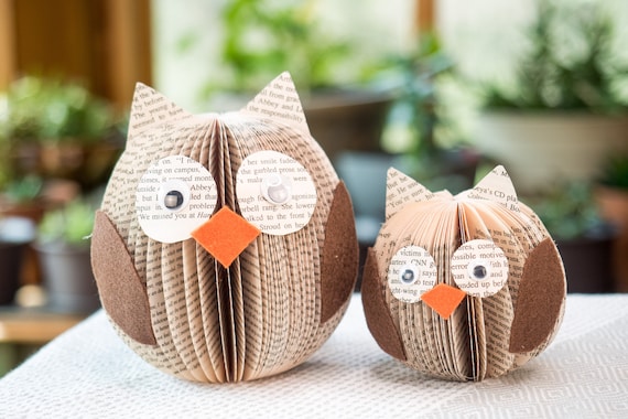 Forest Nursery Decor Woodland Baby Shower Book Themed Mama and Baby Owl