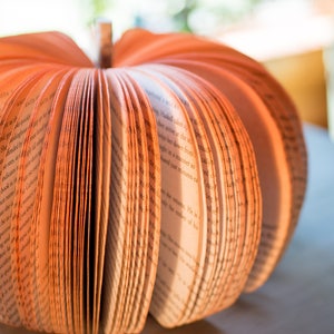 Book Pumpkins-Fall Decor-Thanksgiving Table Decor-Halloween Decor-Thanksgiving Decor-Fall Pumpkin-Autumn Decor-Cottage Core Decor image 4