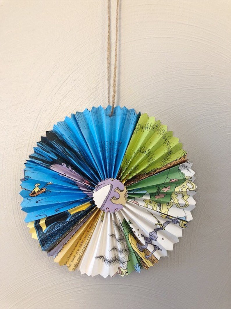 Oh the Places Paper Fans-small-Oh the Places Rosettes-Oh the Places Pinwheels-Oh the Places You/'ll Go Baby Shower