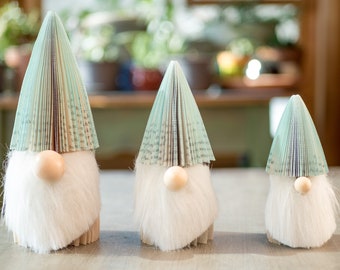 Woodland Gnome Decor: Whimsical Book Lover Gift