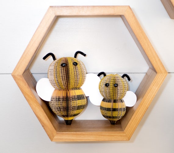 Bee Decor from the Thrift Store- Two Upcycled Versions!