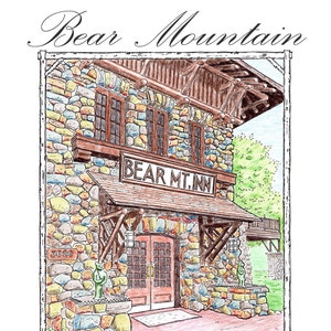 Coloring Book, The Bear Mountain, Tomkins Cove, NY