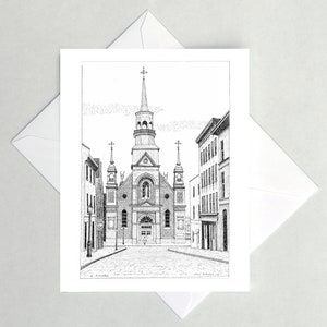 Cartões de notas Notre Dame de Bon Secours, Montreal, Quebec