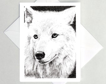 White Wolf Note Cards