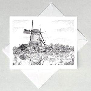 Molino de viento de Kinderdijk, Países Bajos, fichas