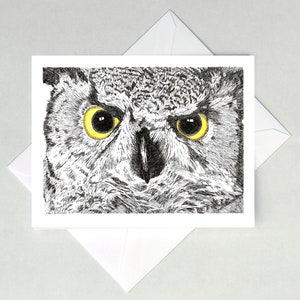 Great Horned Owl Note Cards