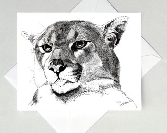 Cougar Note Cards