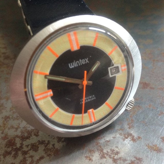 Wintex Vintage Men's Wrist Watch Hand Winding Movement | Etsy Ireland