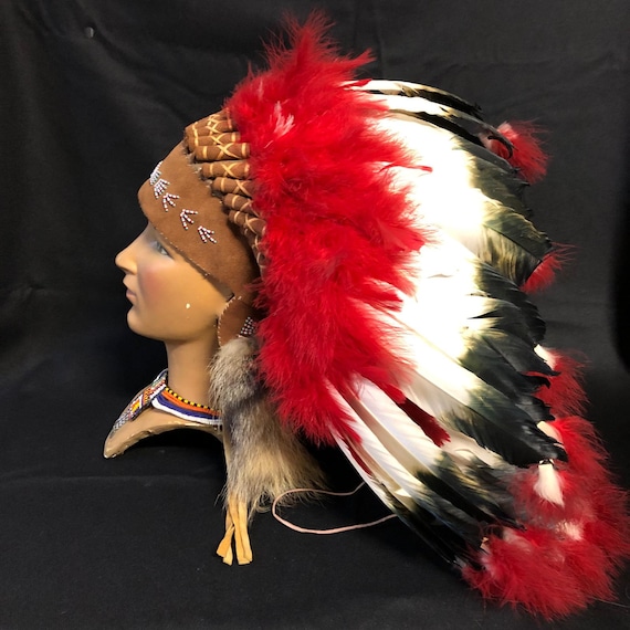 American Indian headdress, Native Americans, feat… - image 1