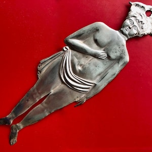 Ex voto newborn Baby Jesus, silver 800 hallmarks, 19th century, Italy