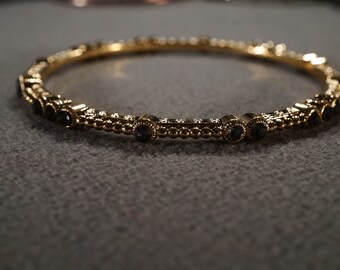 White Vintage Glass Bangle Bridesmaids Gifts Bridesmaids. Stone Bangle Vintage Bangle Gold Bangle