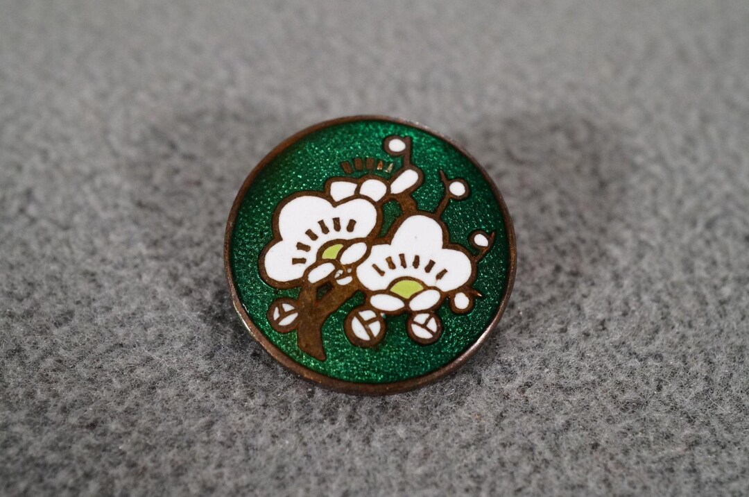 Asian Style Button Vintage Button Emerald Green Enameled Fancy Asian Style #1049 **RL - Etsy