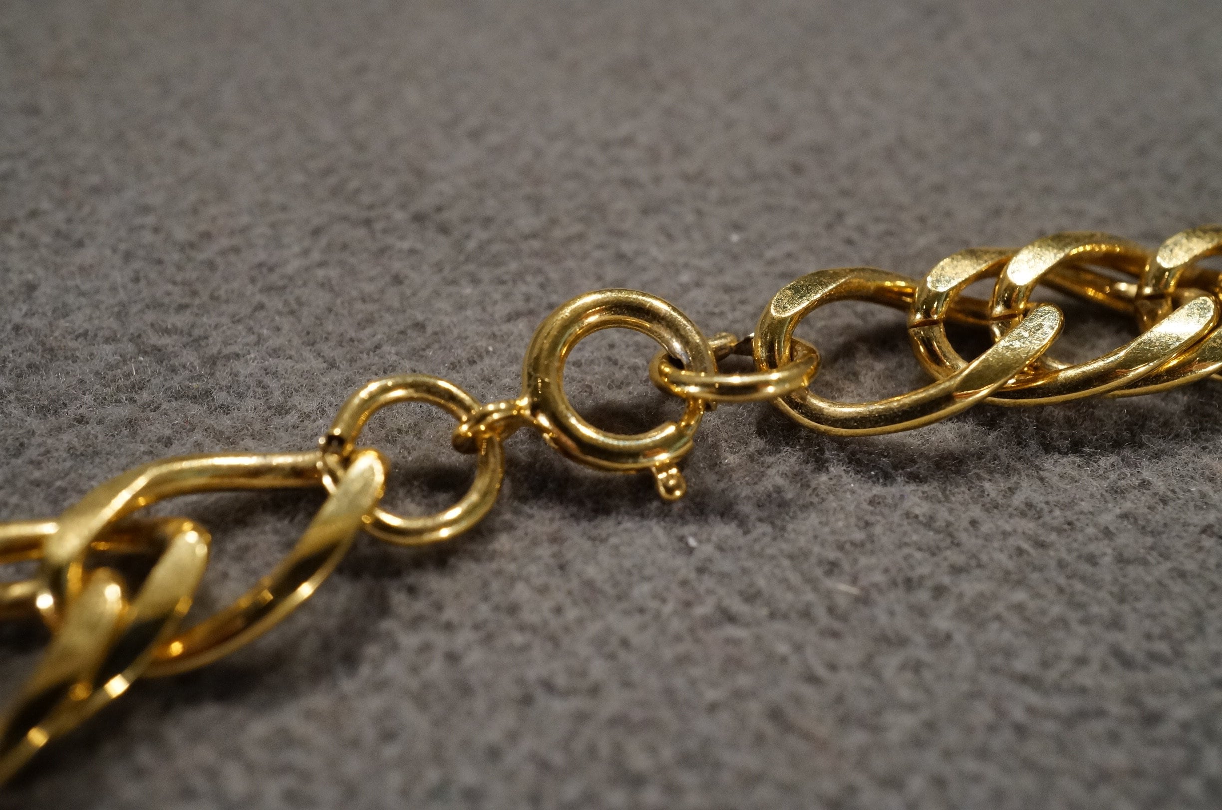 Vintage 1970s Gold Tone Filigree Pendant With Colorful
