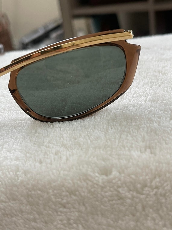 Vintage 1950's Bausch and Lomb Ray Ban Rectangle Aviator