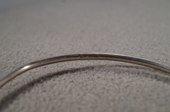 vintage sterling silver stackable bangle bracelet… - image 4