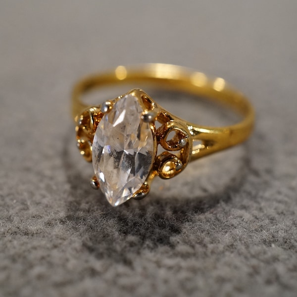 Antique Vintage Ring Settings Marquise Etsy