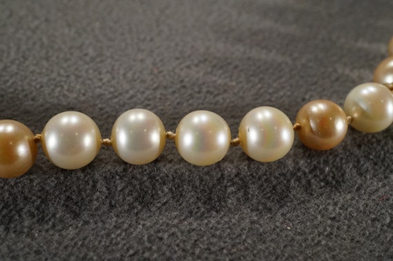 Vintage Vicrtorian Style Silver Tone Faux Pearl R… - image 2