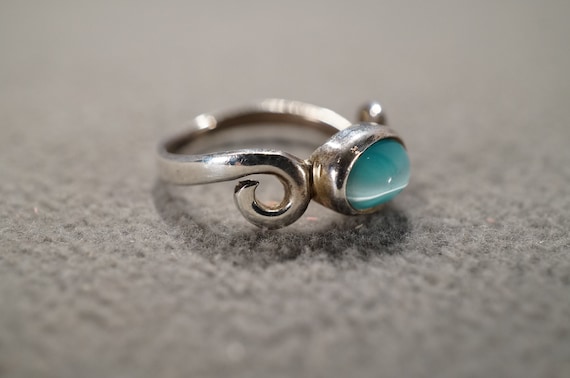 Buy CAT'S EYE RING Teardrop Cat Eye Stone Ring Boho Gemstone Ring for Women Blue  Gem Ring Ring With White Crystal Black Stone Ring Online in India - Etsy