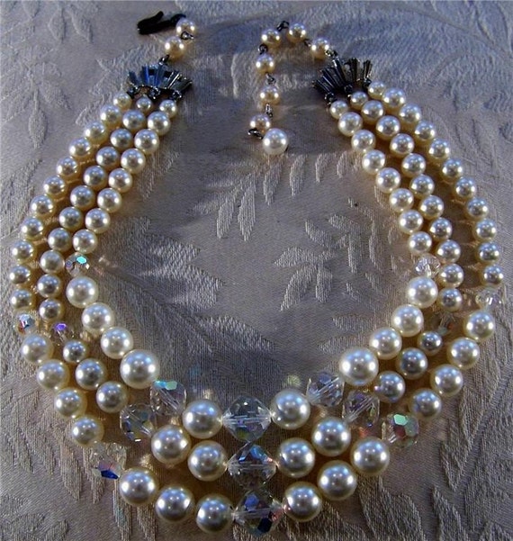 Tell Me What You Three Strand Necklace Tell Me What You Three Strand Necklace