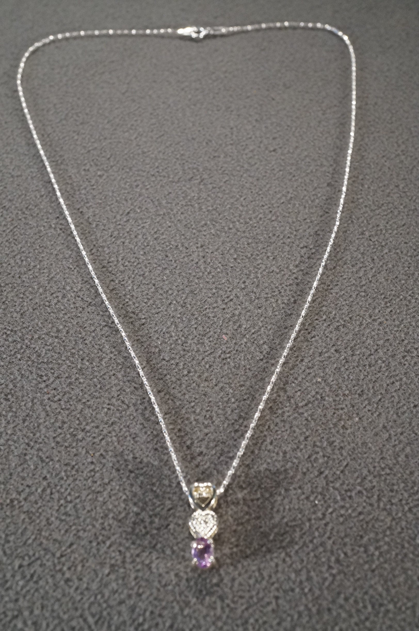 ネックレス・ペンダント VINTAGE HOLLYWOOD l heart necklace 4BFK490 VINTAGE HOLLYWOOD Metal heart necklace 4BFK490 (VINTAGE