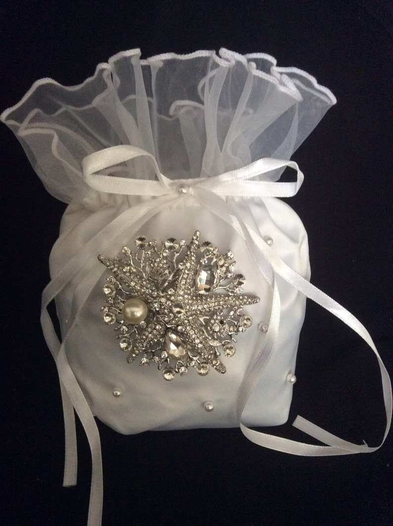 Beach Theme Wedding Accessories Custom Wedding Bags Bridal Etsy