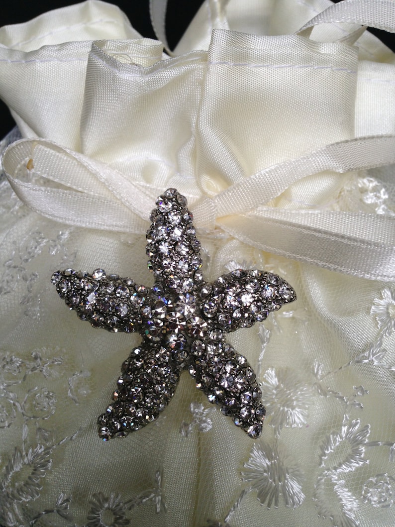 BeachThemed Bridal Purse Beach Wedding Beach Wedding Purse Etsy