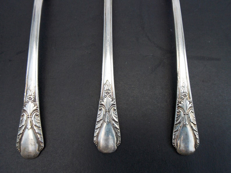 3 Wm Rogers Mfg Co Original Rogers Silverplate Avalon Cabin Etsy