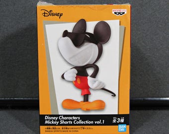 Banpresto Mickey Mouse Mini Figurine, Disney Mickey Shorts Collection Vol 1, Japanese Market Figure.