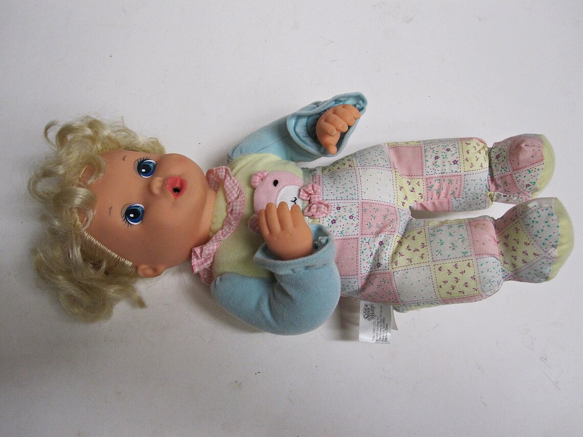 Toys R Us Geoffrey Slurp N Burp Girl Baby Doll Vintage 1998 Etsy