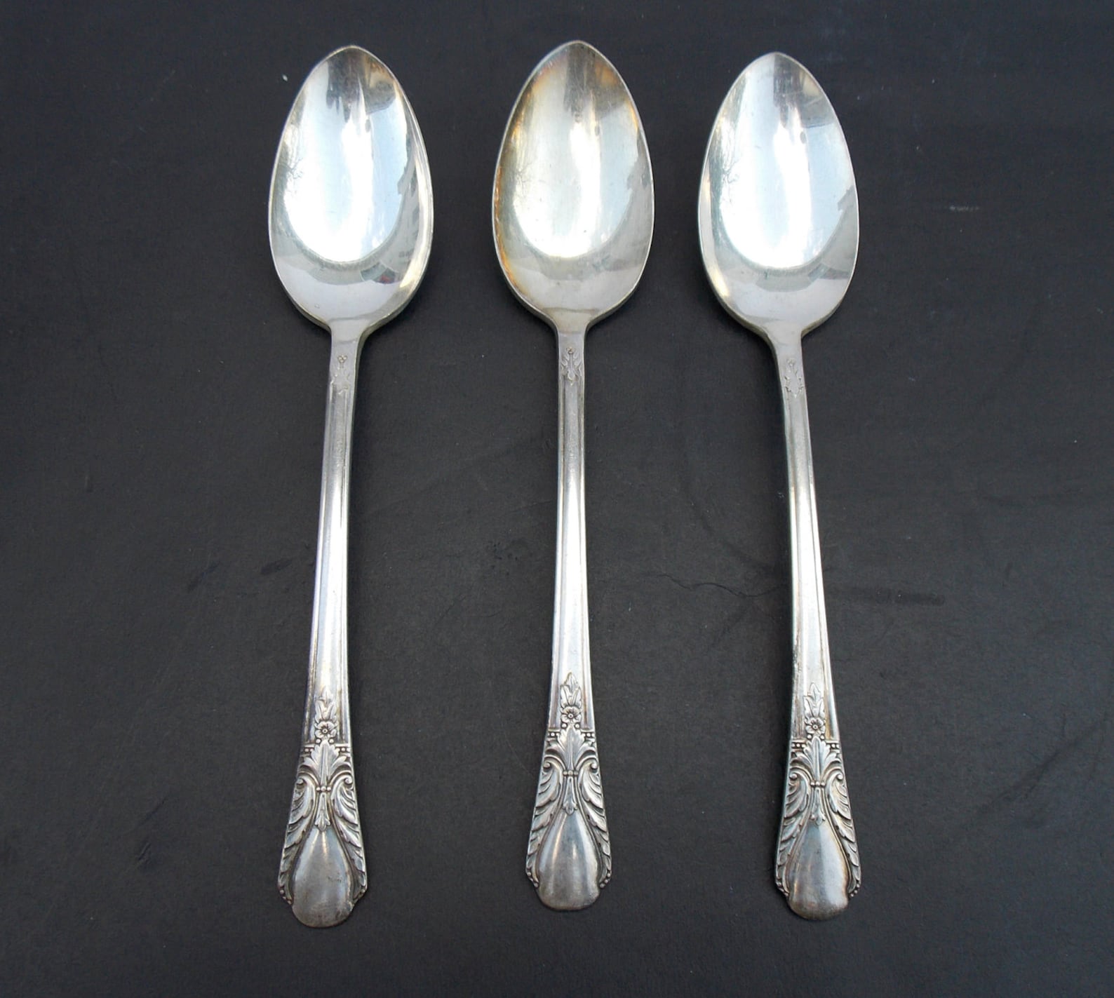 3 Wm Rogers Mfg Co Original Rogers Silverplate Avalon Cabin Etsy