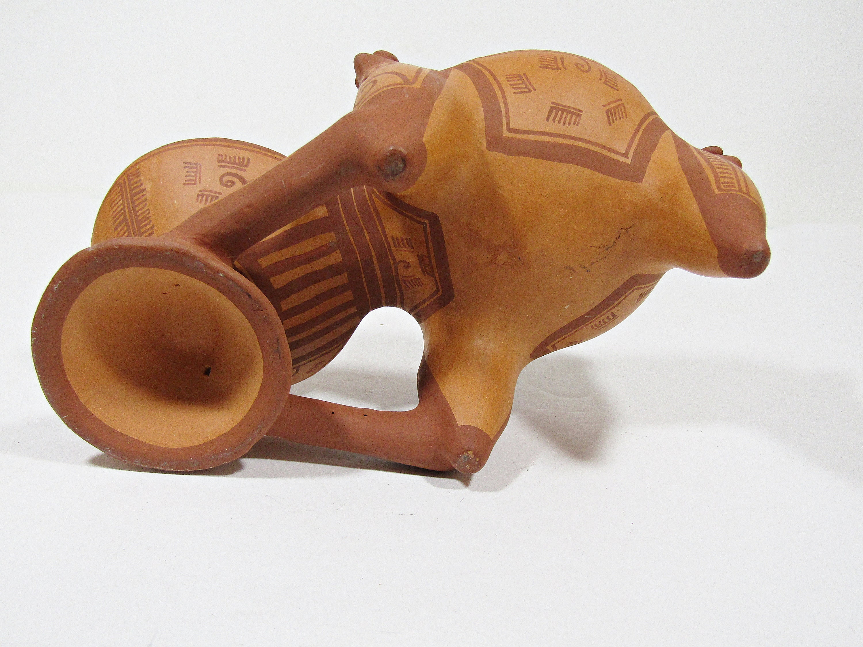 Mayan Rattles Mayan Fertility Ritual Double Rattle Bowl Sculpture - Unique Terra ...