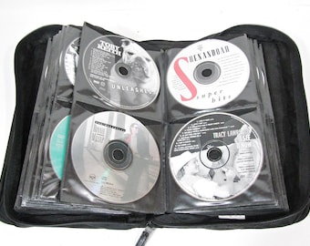 Vintage Country Music CD Collection (112 Discs) Garth Brooks, George Strait, Toby Keith + CD Binder Case, See Full List