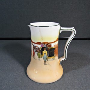 Royal Doulton Series Ware “Coaching Days” Jug by Victor Venner (1905–1955)