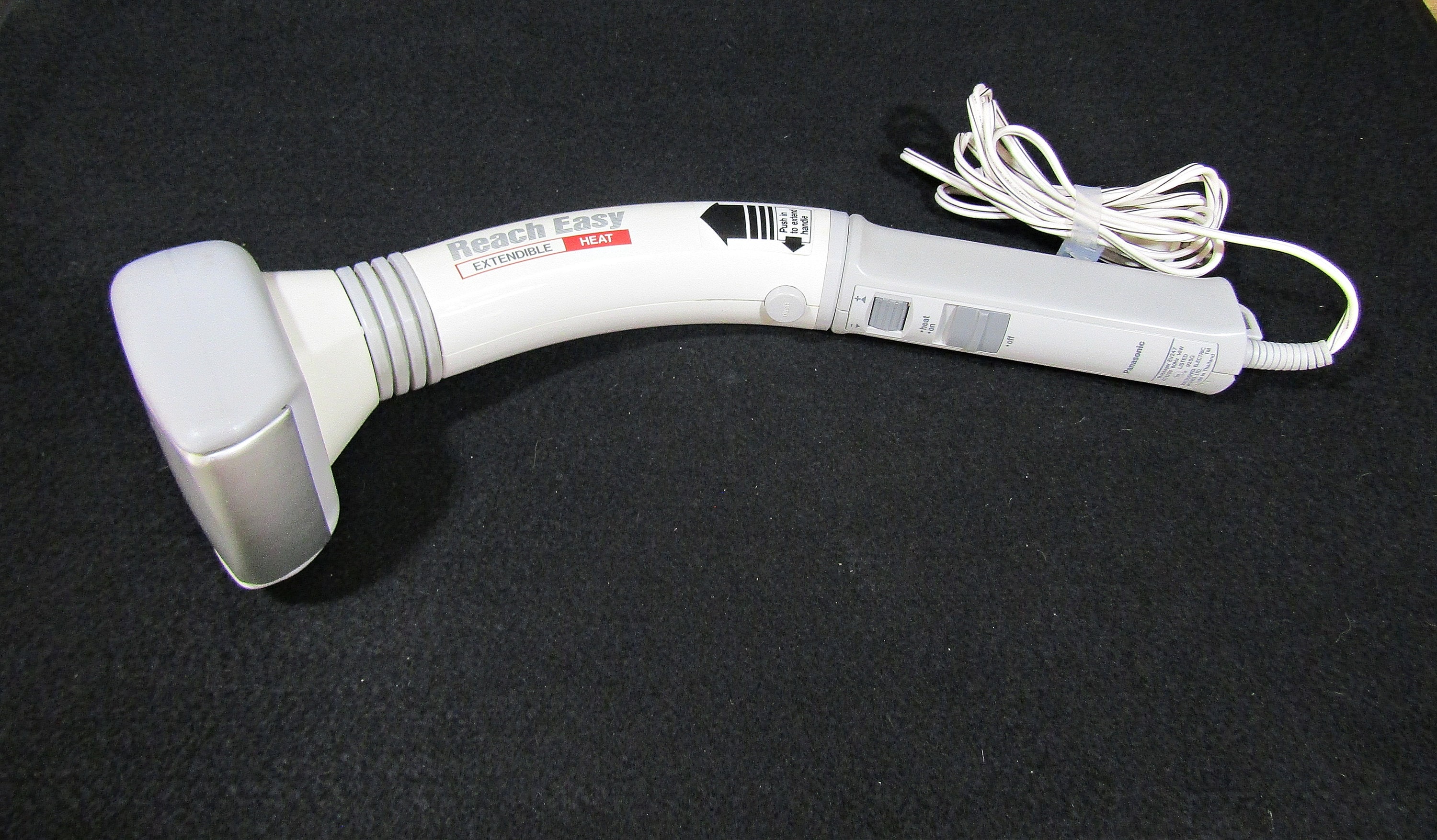 Panasonic EV247 REACH EASY Massager Heat Extendible Handle Variable Speed Etsy