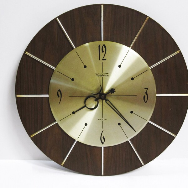 Parts Verichron Wall Clock Etsy