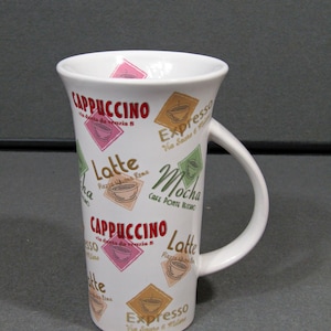 6 Tall Latte Mug - Etsy
