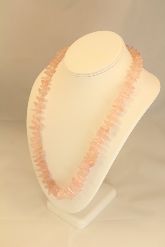 Rose Quartz Necklace - image 2